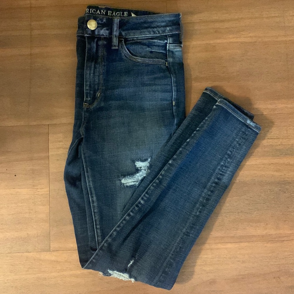 American Eagle 360 super stretch